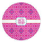 Colorful Trellis 5' Round Indoor Area Rug (Personalized)