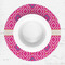 Colorful Trellis Round Linen Placemats - LIFESTYLE (single)