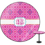 Colorful Trellis Round Table (Personalized)