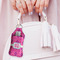 Colorful Trellis Sanitizer Holder Keychain - Large (LIFESTYLE)