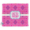 Colorful Trellis Security Blanket - Front View