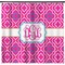 Colorful Trellis Shower Curtain (Personalized) (Non-Approval)