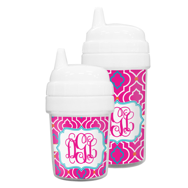Colorful Trellis Sippy Cups
