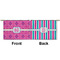 Colorful Trellis Small Zipper Pouch Approval (Front and Back)