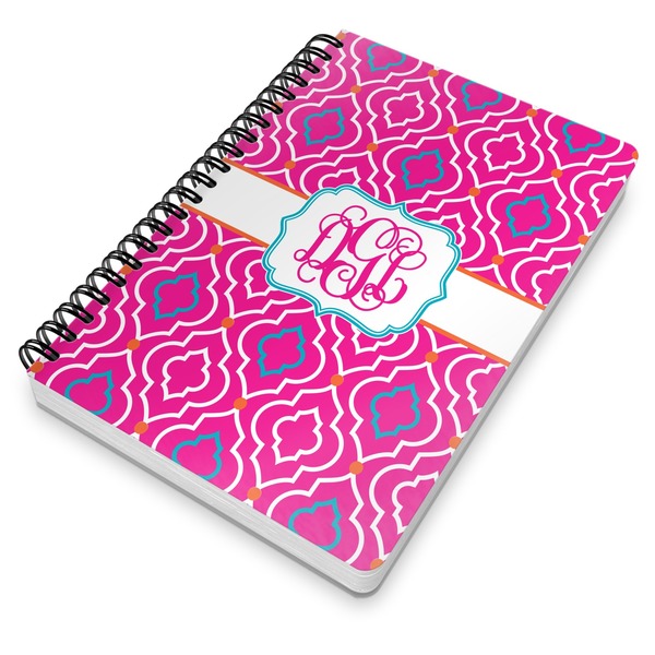 Colorful Trellis Spiral Journal 7 x 10 - Main