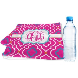 Colorful Trellis Sports & Fitness Towel (Personalized)