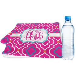 Colorful Trellis Sports & Fitness Towel (Personalized)