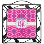 Colorful Trellis Square Trivet (Personalized)