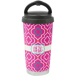 Colorful Trellis Stainless Steel Coffee Tumbler (Personalized)