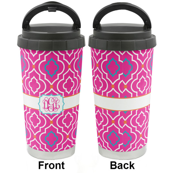 Colorful Trellis Stainless Steel Travel Cup - Apvl