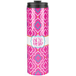 Colorful Trellis Stainless Steel Skinny Tumbler - 20 oz (Personalized)