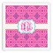 Colorful Trellis Paper Dinner Napkin - Front View