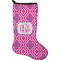 Colorful Trellis Holiday Stocking - Neoprene (Personalized)