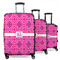 Colorful Trellis Suitcase Set 1 - MAIN
