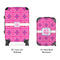 Colorful Trellis Suitcase Set 4 - APPROVAL