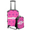 Colorful Trellis Suitcase Set 4 - MAIN