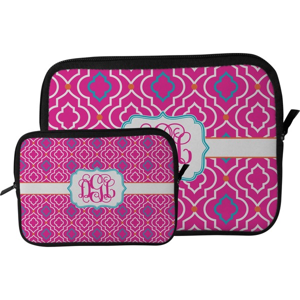 Colorful Trellis  Tablet Sleeve (Size Comparison)