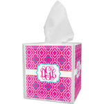 Colorful Trellis Tissue Box Cover (Personalized)