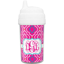 Colorful Trellis Sippy Cup (Personalized)