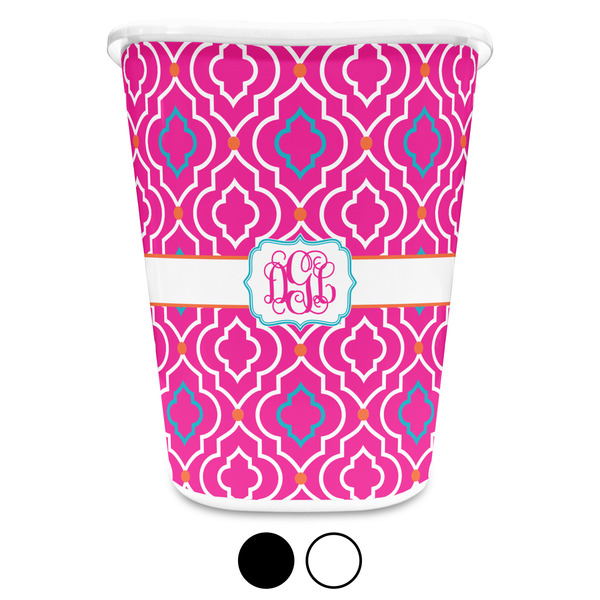 Colorful Trellis  Custom Waste Basket