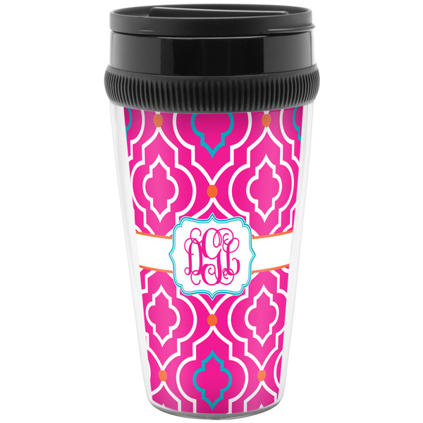 Custom Colorful Trellis Acrylic Travel Mug without Handle (Personalized)