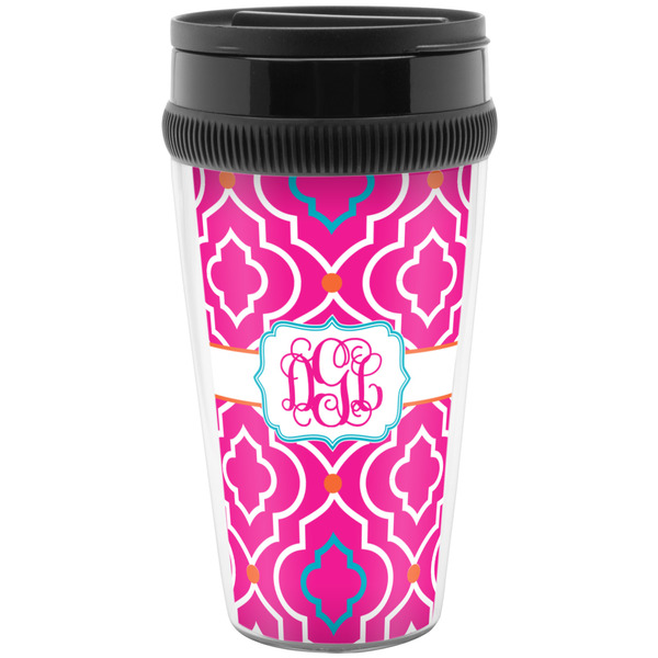 Custom Colorful Trellis Acrylic Travel Mug without Handle (Personalized)