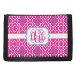 Colorful Trellis Trifold Wallet (Personalized)