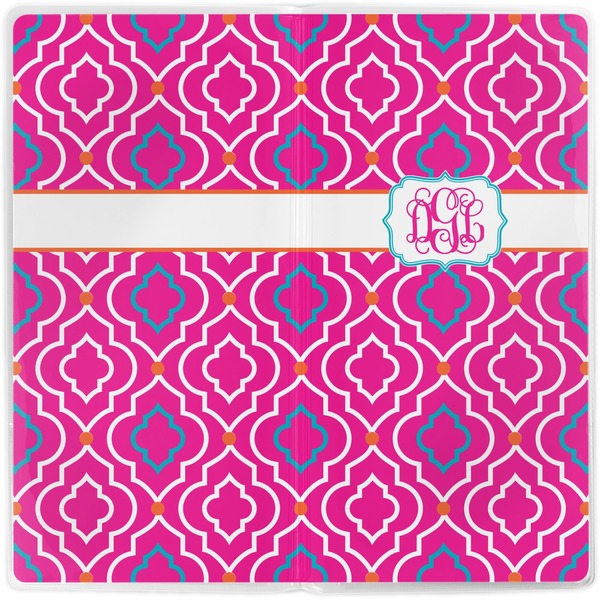 Colorful Trellis Vinyl Document Wallet - Apvl