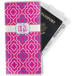 Colorful Trellis Travel Document Holder