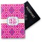 Colorful Trellis Vinyl Passport Holder (Personalized)