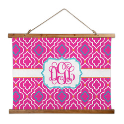 Colorful Trellis Wall Hanging Tapestry - Wide (Personalized)