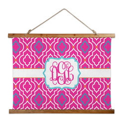 Colorful Trellis Wall Hanging Tapestry - Wide (Personalized)