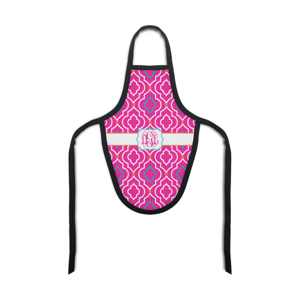 Custom Colorful Trellis Bottle Apron (Personalized)