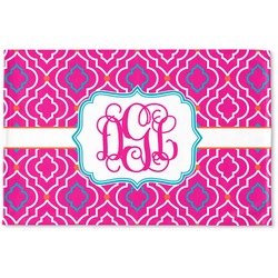 Colorful Trellis Woven Mat (Personalized)