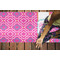 Colorful Trellis Yoga Mats - LIFESTYLE