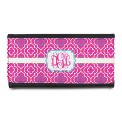 Colorful Trellis Leatherette Ladies Wallet (Personalized)