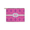 Colorful Trellis Zipper Pouch Small (Front)