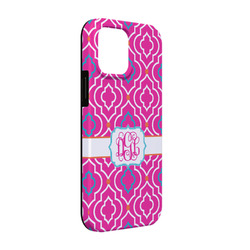 Colorful Trellis iPhone Case - Rubber Lined - iPhone 13 (Personalized)
