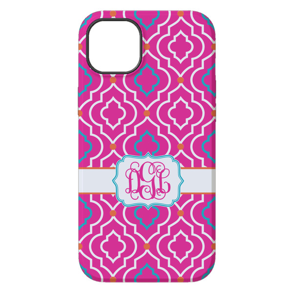 Colorful Trellis iPhone 14 Pro Max Tough Case - Back