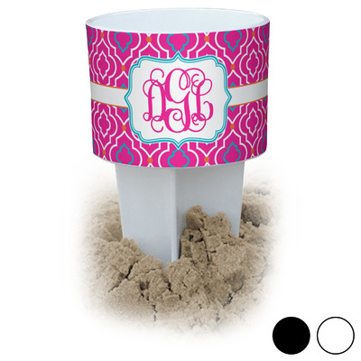 Colorful Trellis Beach Spiker Drink Holder (Personalized)
