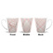 Modern Plaid & Floral 12 Oz Latte Mug - Approval