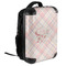 Modern Plaid & Floral 18" Hard Shell Backpacks - ANGLED VIEW