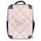 Modern Plaid & Floral 18" Hard Shell Backpack (Personalized)