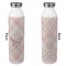 Modern Plaid & Floral 20oz Water Bottles - Full Print - Approval