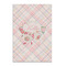 Modern Plaid & Floral Posters - Matte - 20x30 (Personalized)