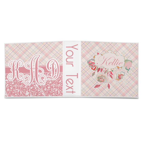 Modern Plaid & Floral 3-Ring Binder Approval- 3in