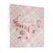 Modern Plaid & Floral 3 Ring Binders - Full Wrap - 1" - FRONT