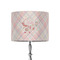 Modern Plaid & Floral 8" Drum Lamp Shade - Fabric (Personalized)