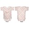 Modern Plaid & Floral Baby Bodysuit Approval