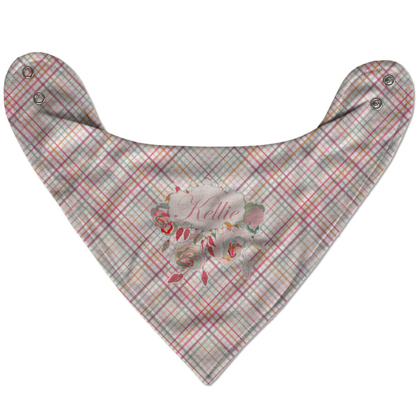 Modern Plaid & Floral Bandana Flat Approval